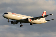 Swiss International Airlines Airbus A321-111 (HB-IOF) at  Hamburg - Fuhlsbuettel (Helmut Schmidt), Germany