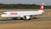 Swiss International Airlines Airbus A321-111 (HB-IOF) at  Hamburg - Fuhlsbuettel (Helmut Schmidt), Germany