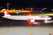 Swiss International Airlines Airbus A321-111 (HB-IOF) at  Hamburg - Finkenwerder, Germany