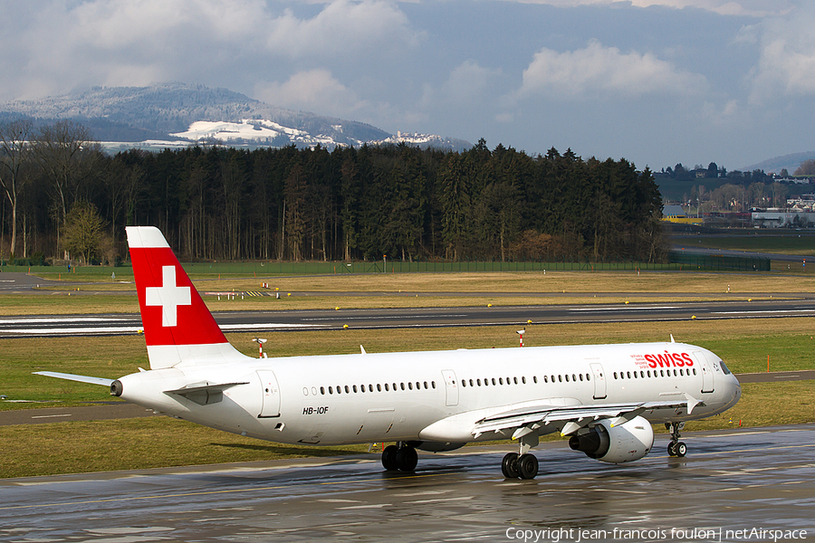 Swiss International Airlines Airbus A321-111 (HB-IOF) | Photo 101540