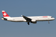 Swiss International Airlines Airbus A321-111 (HB-IOF) at  Zurich - Kloten, Switzerland