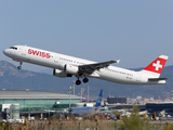 Swiss International Airlines Airbus A321-111 (HB-IOH) at  Barcelona - El Prat, Spain