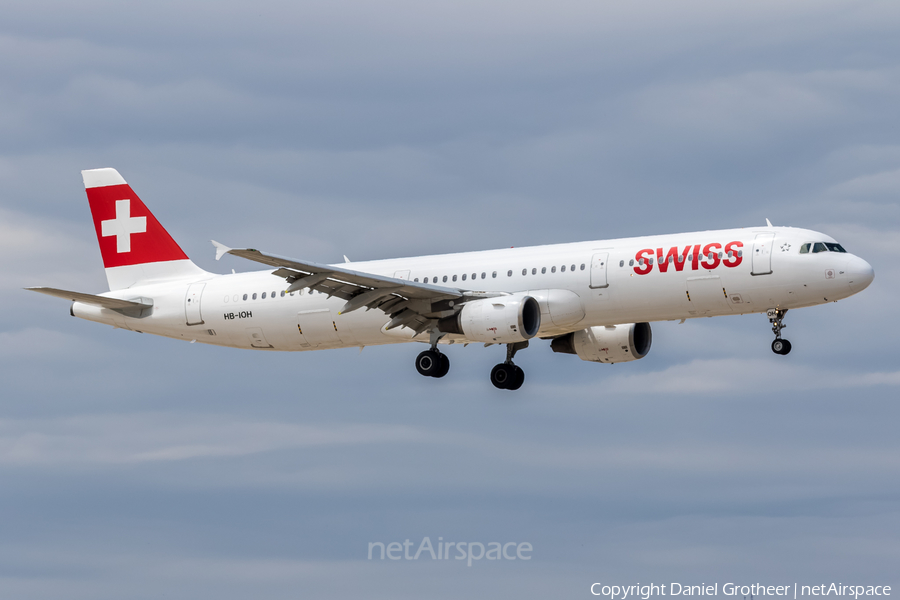 Swiss International Airlines Airbus A321-111 (HB-IOH) | Photo 92711