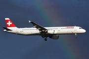 Swiss International Airlines Airbus A321-111 (HB-IOH) at  Hamburg - Fuhlsbuettel (Helmut Schmidt), Germany