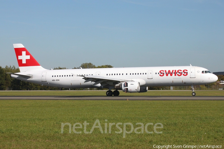 Swiss International Airlines Airbus A321-111 (HB-IOH) | Photo 267881