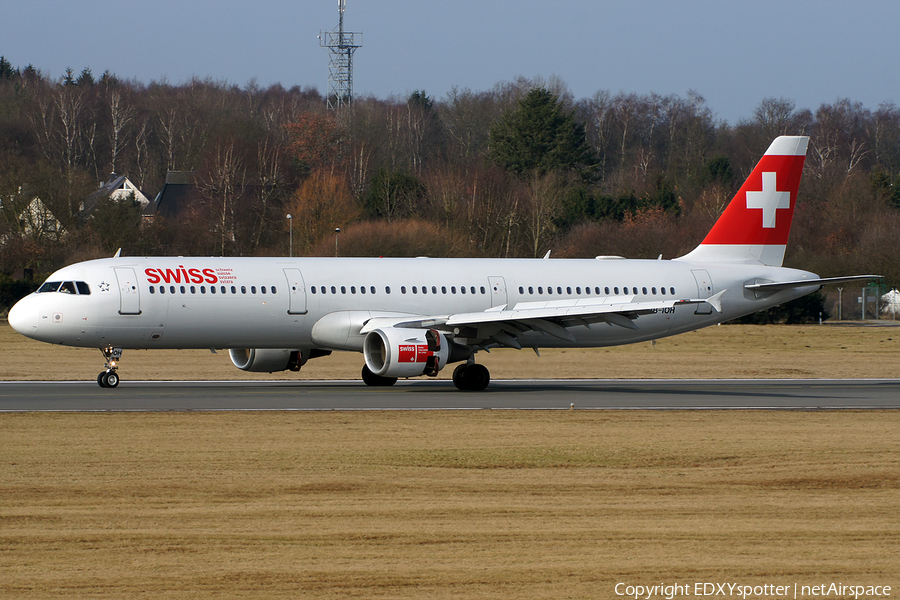 Swiss International Airlines Airbus A321-111 (HB-IOH) | Photo 280097