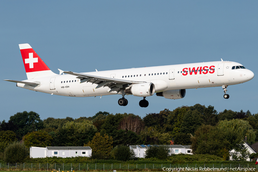 Swiss International Airlines Airbus A321-111 (HB-IOH) | Photo 346990