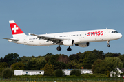 Swiss International Airlines Airbus A321-111 (HB-IOH) at  Hamburg - Fuhlsbuettel (Helmut Schmidt), Germany