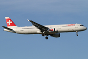 Swiss International Airlines Airbus A321-111 (HB-IOH) at  Hamburg - Fuhlsbuettel (Helmut Schmidt), Germany