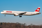 Swiss International Airlines Airbus A321-111 (HB-IOH) at  Hamburg - Fuhlsbuettel (Helmut Schmidt), Germany