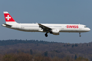 Swiss International Airlines Airbus A321-111 (HB-IOH) at  Zurich - Kloten, Switzerland