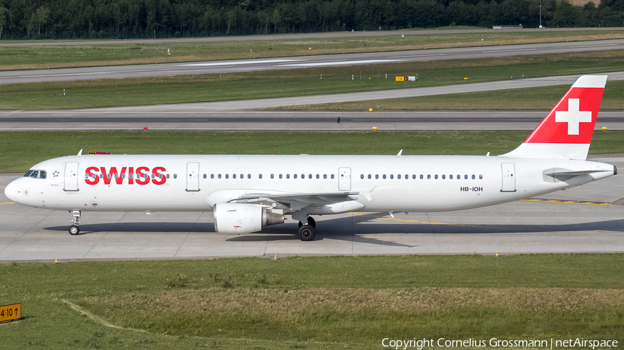 Swiss International Airlines Airbus A321-111 (HB-IOH) | Photo 422862