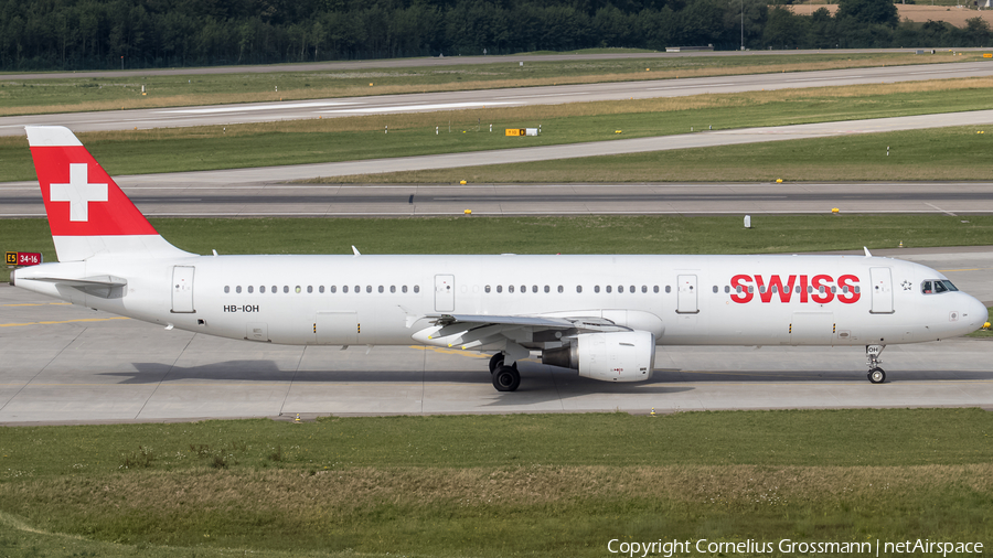 Swiss International Airlines Airbus A321-111 (HB-IOH) | Photo 422879