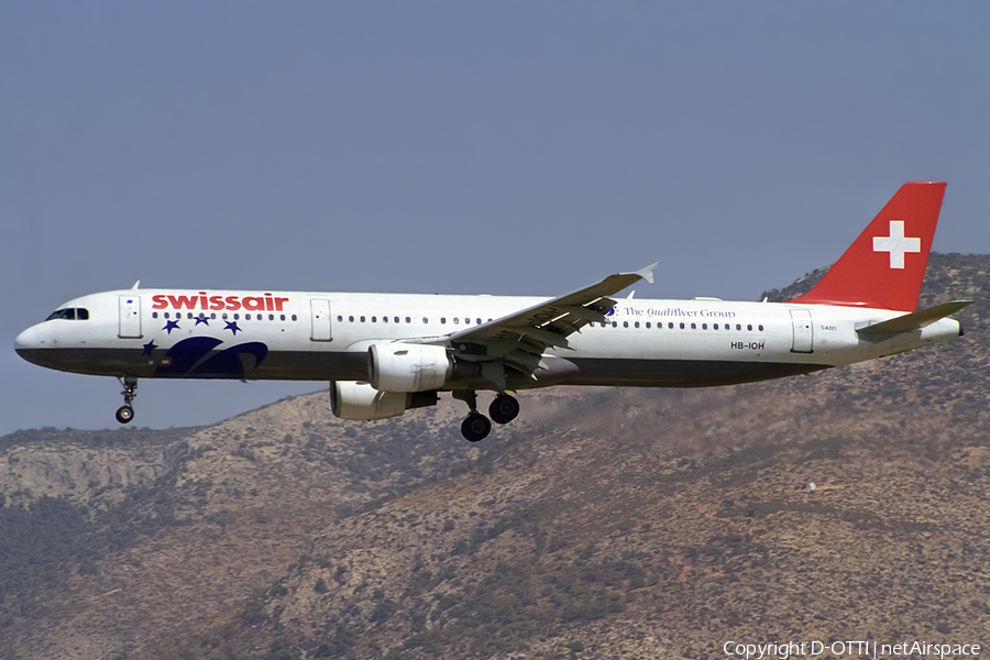 Swissair Airbus A321-111 (HB-IOH) | Photo 514807