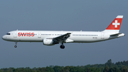 Swiss International Airlines Airbus A321-111 (HB-IOK) at  Hamburg - Fuhlsbuettel (Helmut Schmidt), Germany