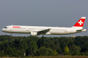 Swiss International Airlines Airbus A321-111 (HB-IOK) at  Hamburg - Fuhlsbuettel (Helmut Schmidt), Germany