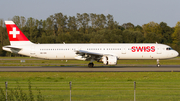 Swiss International Airlines Airbus A321-111 (HB-IOK) at  Hamburg - Fuhlsbuettel (Helmut Schmidt), Germany