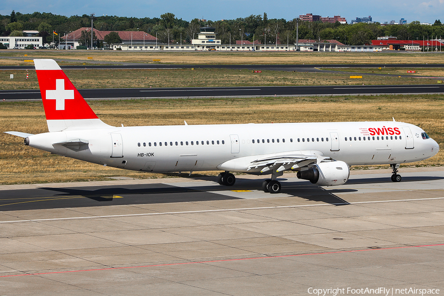 Swiss International Airlines Airbus A321-111 (HB-IOK) | Photo 151338