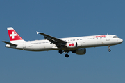 Swiss International Airlines Airbus A321-111 (HB-IOK) at  Zurich - Kloten, Switzerland