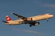Swiss International Airlines Airbus A321-111 (HB-IOK) at  Zurich - Kloten, Switzerland