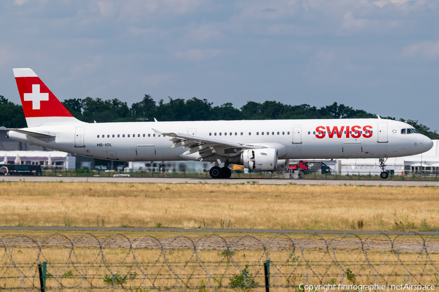 Swiss International Airlines Airbus A321-111 (HB-IOL) | Photo 514057