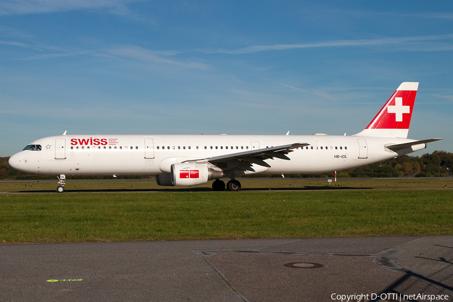 Swiss International Airlines Airbus A321-111 (HB-IOL) | Photo 212189