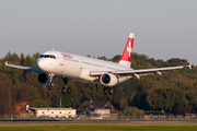 Swiss International Airlines Airbus A321-111 (HB-IOL) at  Hamburg - Fuhlsbuettel (Helmut Schmidt), Germany