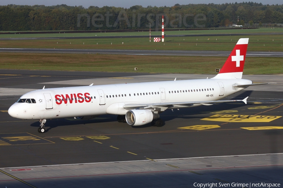 Swiss International Airlines Airbus A321-111 (HB-IOL) | Photo 532580