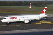 Swiss International Airlines Airbus A321-111 (HB-IOL) at  Hamburg - Fuhlsbuettel (Helmut Schmidt), Germany