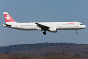 Swiss International Airlines Airbus A321-111 (HB-IOL) at  Zurich - Kloten, Switzerland