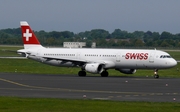 Swissair Airbus A321-111 (HB-IOL) at  Dusseldorf - International, Germany
