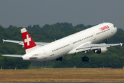 Swiss International Airlines Airbus A321-212 (HB-IOM) at  Hamburg - Fuhlsbuettel (Helmut Schmidt), Germany