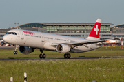 Swiss International Airlines Airbus A321-212 (HB-IOM) at  Hamburg - Fuhlsbuettel (Helmut Schmidt), Germany