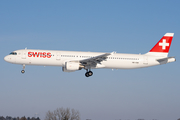 Swiss International Airlines Airbus A321-212 (HB-IOM) at  Hamburg - Fuhlsbuettel (Helmut Schmidt), Germany