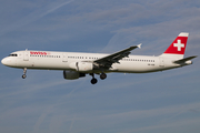 Swiss International Airlines Airbus A321-212 (HB-IOM) at  Zurich - Kloten, Switzerland