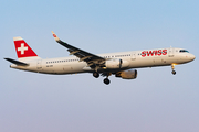 Swiss International Airlines Airbus A321-212 (HB-ION) at  Amsterdam - Schiphol, Netherlands