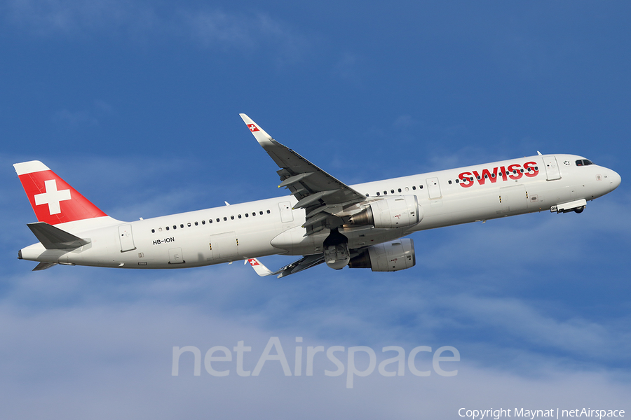 Swiss International Airlines Airbus A321-212 (HB-ION) | Photo 292150