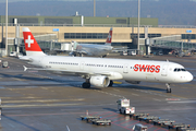 Swiss International Airlines Airbus A321-212 (HB-ION) at  Zurich - Kloten, Switzerland