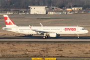 Swiss International Airlines Airbus A321-212 (HB-IOO) at  Dusseldorf - International, Germany