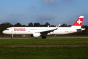 Swiss International Airlines Airbus A321-212 (HB-IOO) at  Hamburg - Fuhlsbuettel (Helmut Schmidt), Germany