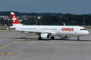 Swiss International Airlines Airbus A321-212 (HB-IOO) at  Zurich - Kloten, Switzerland