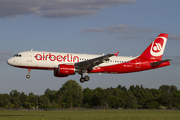 Air Berlin (Belair) Airbus A320-214 (HB-IOP) at  Hamburg - Fuhlsbuettel (Helmut Schmidt), Germany