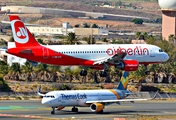 Air Berlin (Belair) Airbus A320-214 (HB-IOP) at  Tenerife Sur - Reina Sofia, Spain