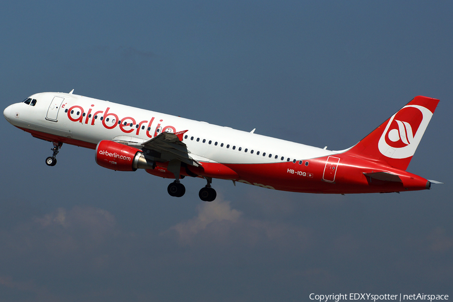 Air Berlin (Belair) Airbus A320-214 (HB-IOQ) | Photo 276677