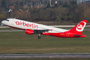 Air Berlin (Belair) Airbus A320-214 (HB-IOS) at  Dusseldorf - International, Germany