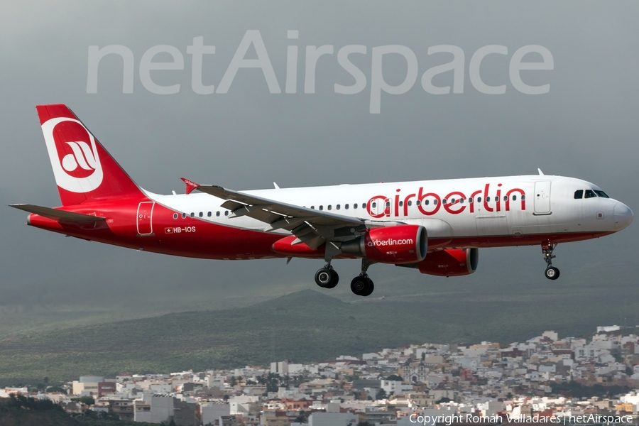 Air Berlin (Belair) Airbus A320-214 (HB-IOS) | Photo 345192