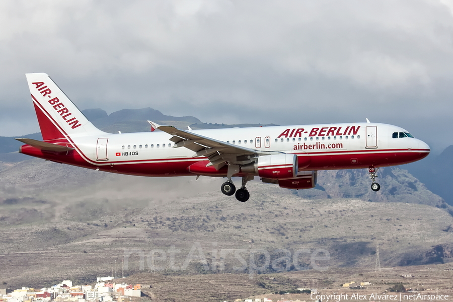 Air Berlin (Belair) Airbus A320-214 (HB-IOS) | Photo 379203