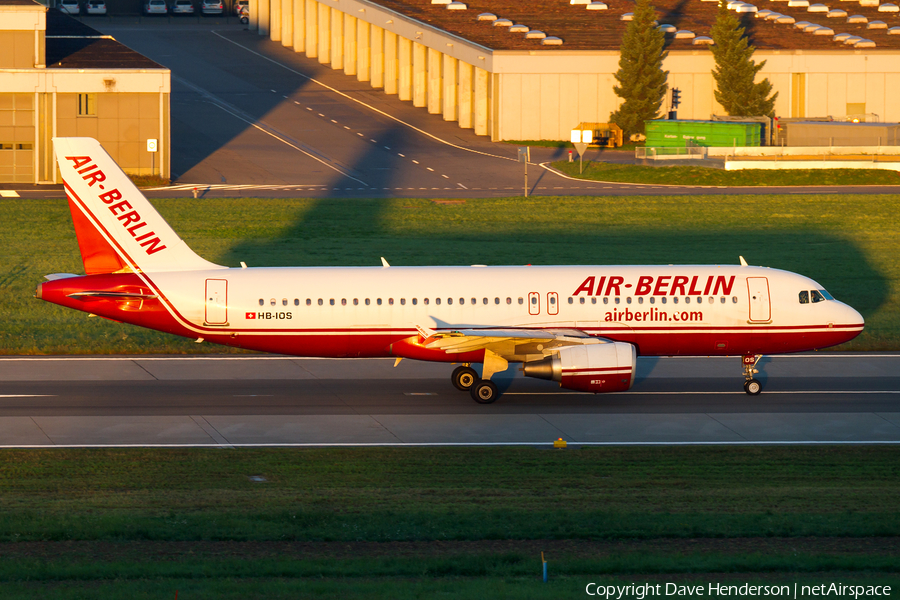 Air Berlin (Belair) Airbus A320-214 (HB-IOS) | Photo 10159