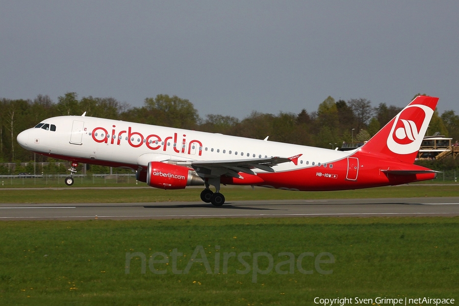 Air Berlin (Belair) Airbus A320-214 (HB-IOW) | Photo 248025