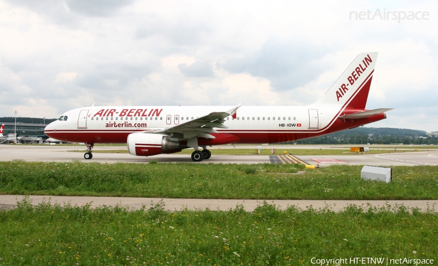 Air Berlin (Belair) Airbus A320-214 (HB-IOW) | Photo 8551